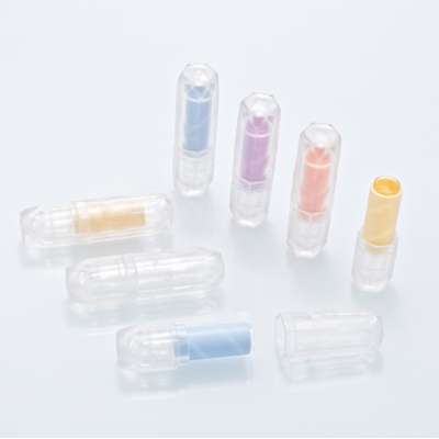 Ready to Ship Cosmetic frosted transparent Lipsticks Lip Balm Empty Container Tube Empty Lipstick packaging Tube with Lid